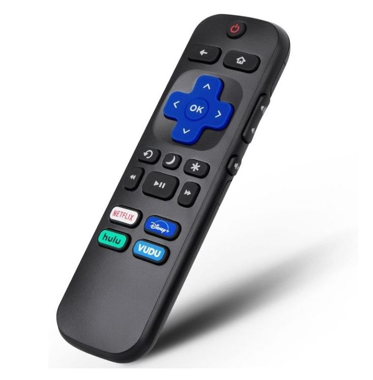 Replaced Rc280 Rc282 Tv Remote Control Compatible For Roku Tcl Hisense Element Insignia Jvc Roku Series Smart Tvs