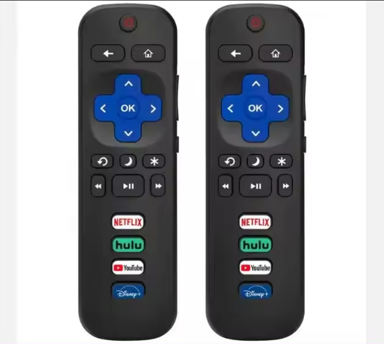 Replaced Rc280 Rc282 Tv Remote Control Compatible For Roku Tcl Hisense Element Insignia Jvc Roku Series Smart Tvs