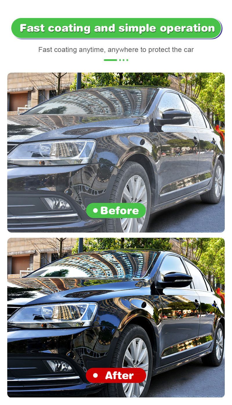 NANO CERAMIC COATING SPRAY Advanced SIO2 technology for long-term protection and durability for multi-surface applications