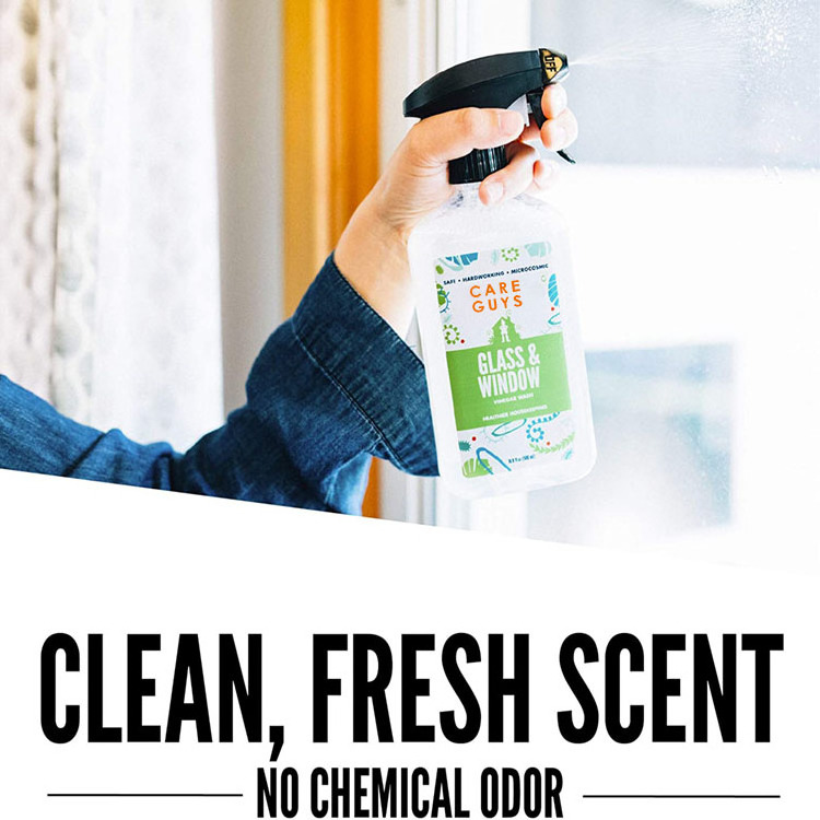 Glass Cleaning Spray Liquid 500ml Safe Formula Glass Window Cleaner Spray Professional Household Cleaning Product Glass Cleaner