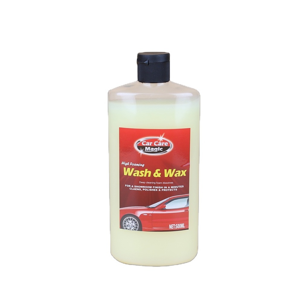 eco car wash shampoo wax snow foam