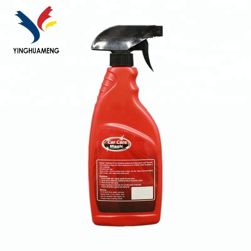 500ml easy application shiny car stuff used tires conditioner tire polish Ultra-Shine car wash tire shine spray