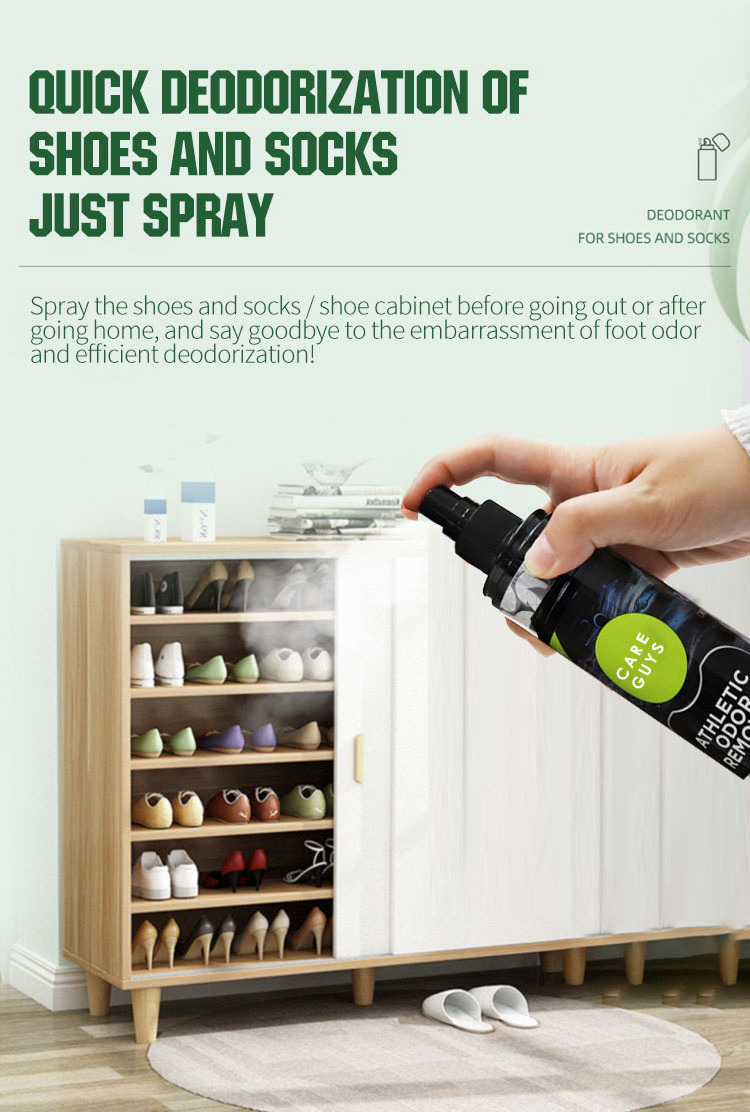 OEM Shoe Deodorizer Spray Foot Odor Eliminator, Air Freshener for Sneakers, Gym Bags, and Lockers