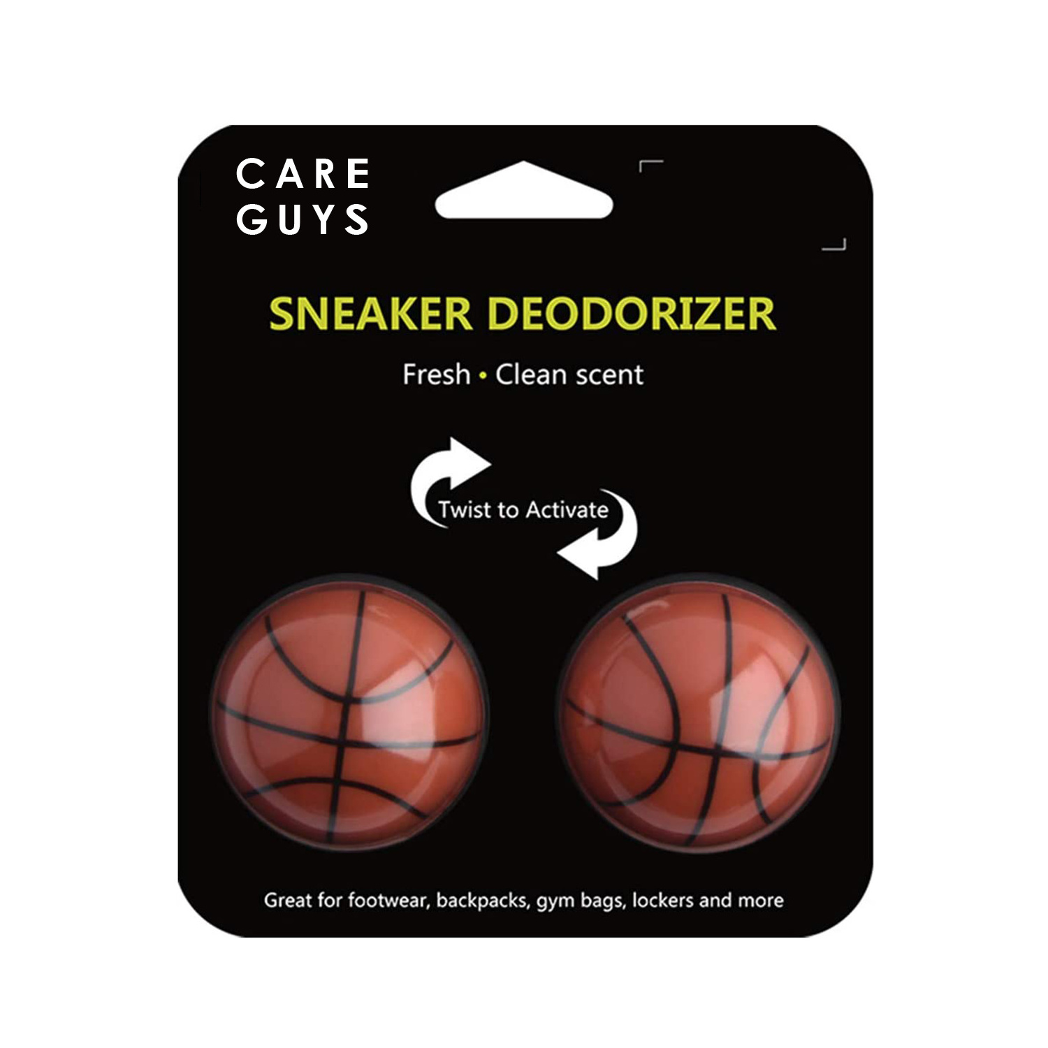 Sneaker Deodorizer Balls, Shoe Deodorant Ball for  Bag Locker Closet Car, Long Lasting Odor Eliminator Air Freshener