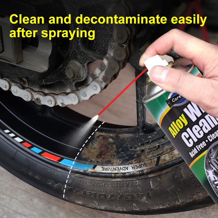 Aerosol Car Cleaner Spray Tire Dust Remover Spray Car Foaming Spray