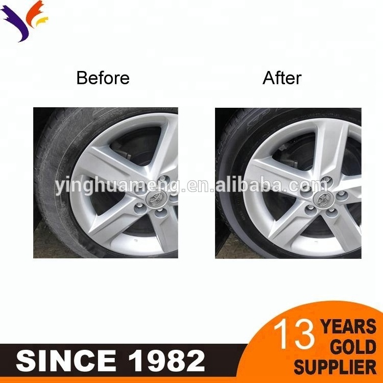 500ml car care private label rich silicone oil Waterproof Anti-UV Protection crease protect Tyre Dressing tire shine used tyres