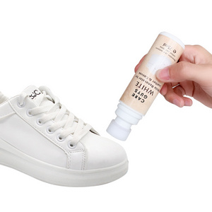 Hot Selling OEM  Shoe Repair Products White Acrylic Paint  for Leather and Canvas White Shoes Sneakers Cleaners  Shoe Polish