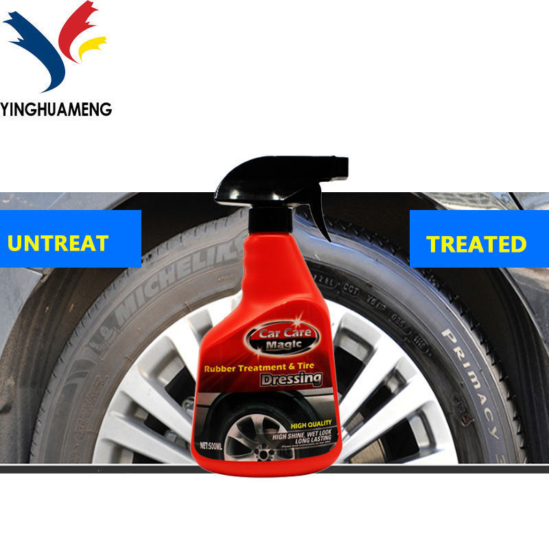 tyre dressing ultra shine premium formula silicone oil moisturizes the rubber black fullness shine more natural,ultra-protective