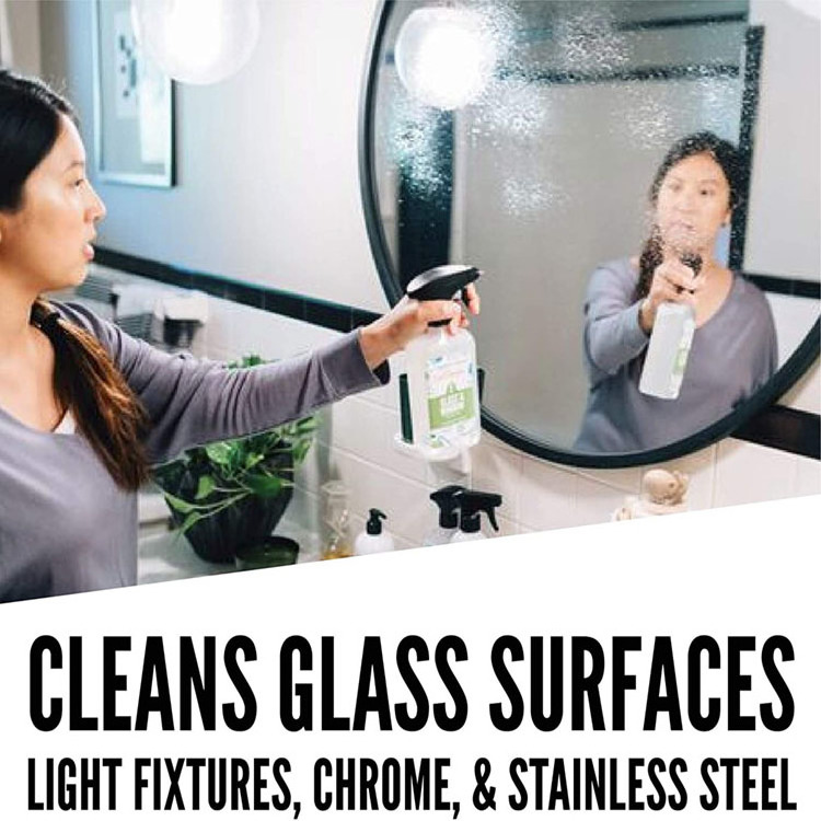 Glass Cleaning Liquid Household Cleanser Residue Free Safe Glass Window Cleaner Spray Professional Grease Free Glass Cleaner