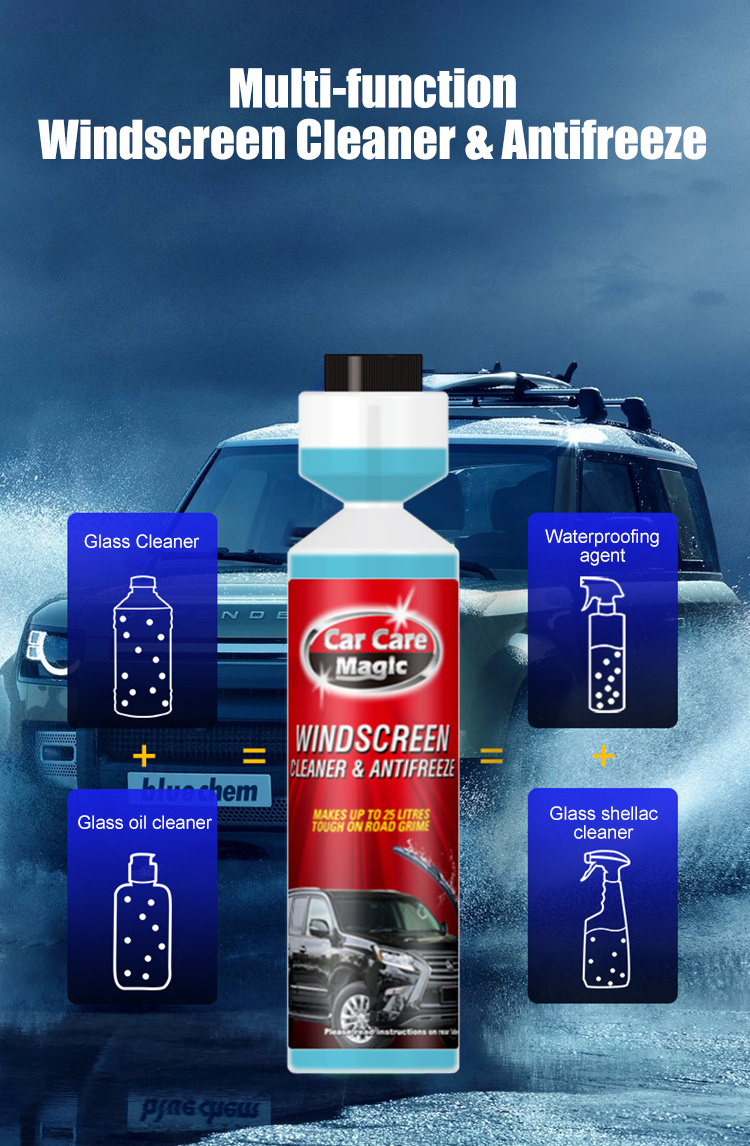 200ml concentrate highly effective windshield washer fluid detailing products windscreen clean and antifreeze car care cleanings