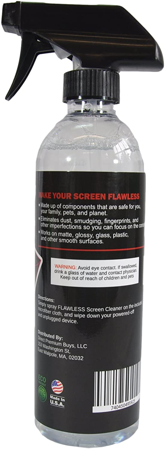 Screen Cleaner  Kit LCD Touch Screen Cleaner Fluid Screen Cleaning Set  Spray  with Microfiber Cloth