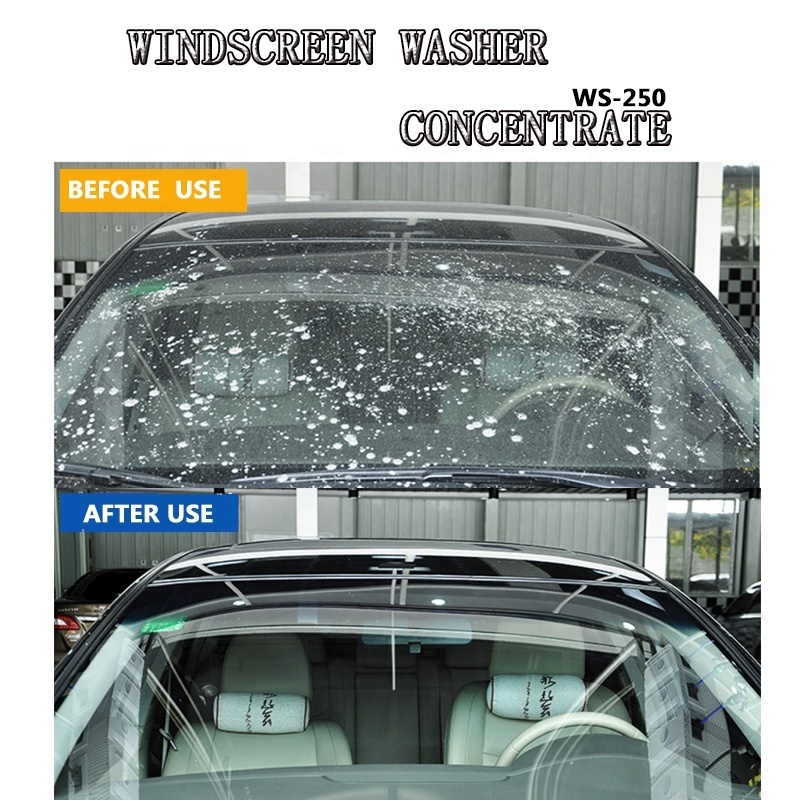 Powerful Windscreen Cleaner Grim Remover Anti Water Spots &Rough Drop Stains Concentrated Windshield Glass Washing & Antifreeze