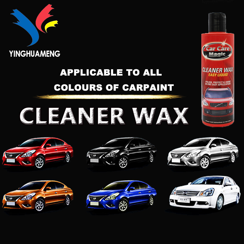 High-Gloss Liquid Car Wax Prevent Water Stains &Dirt Particles Top Quality Professional Protection Easy Polish Soft Cleaner Wax