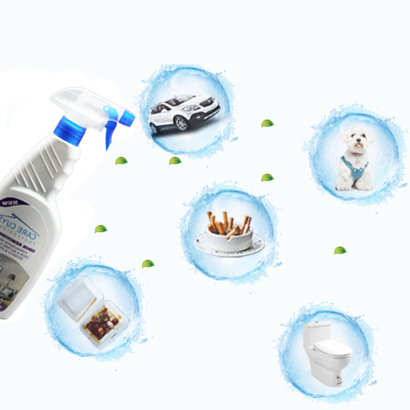 Recyclable packaging Air cleaner Effective deodorizer Natural ingredients Cleaning Non-hazardous Household Odor remover Spray