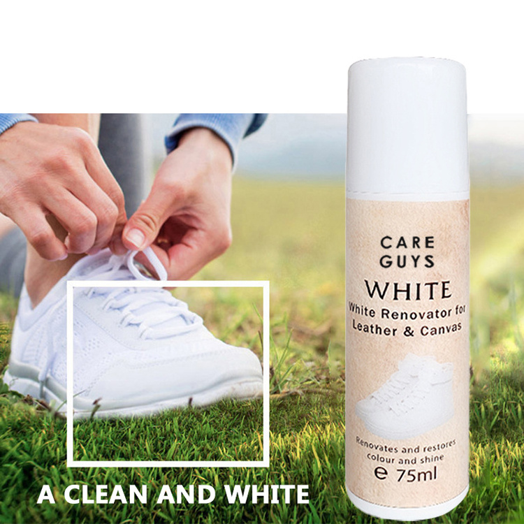 Hot Selling OEM  Shoe Repair Products White Acrylic Paint  for Leather and Canvas White Shoes Sneakers Cleaners  Shoe Polish