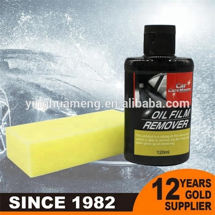 Car oil film cleaner remover front windshield strong oil removal