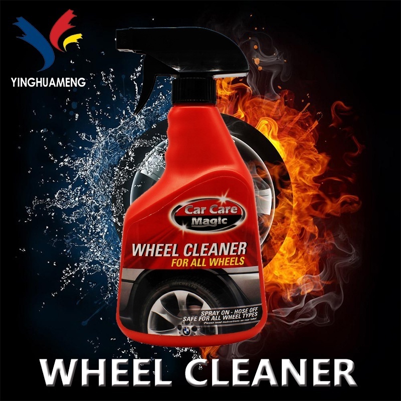 BSCI manufacturer Car Care Product Wheel Alloy Spray Cleaner Rim Cleaner Spray