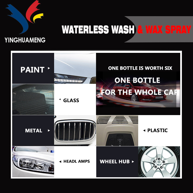 Detail Spray Quick Waterless Detailer Spray for Car Detailing Polisher Clay Bar & Car