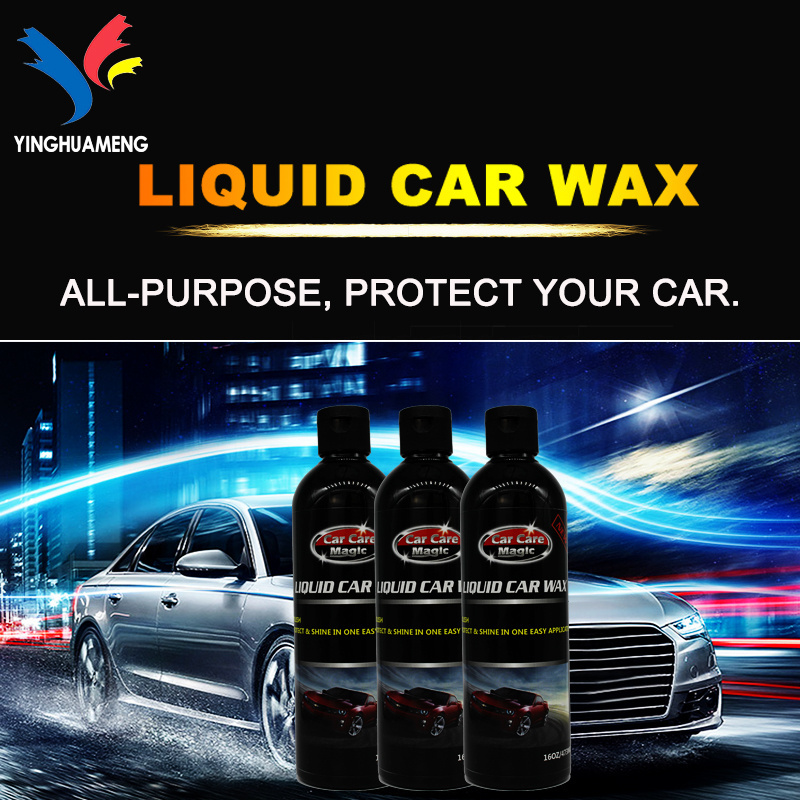 Liquid Car Polish Wax New formula Car body surface High quality clean wax Fluid Car Wax for Waterproof and Perfect Luster