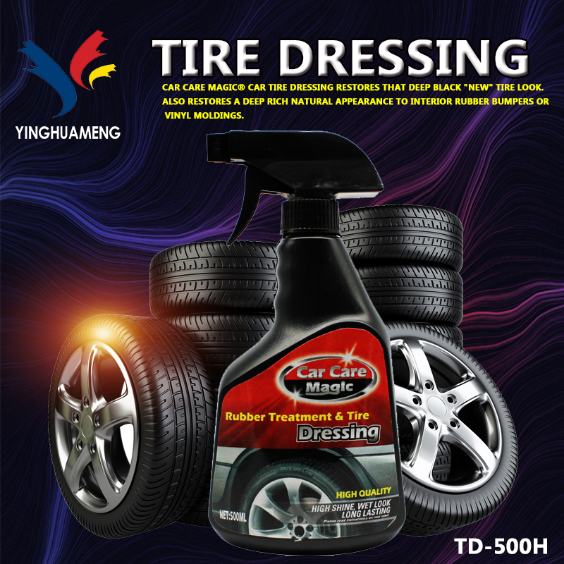 tyre dressing ultra shine  moisturizing black natural full luster, silicone oil is more durable and lasting protective