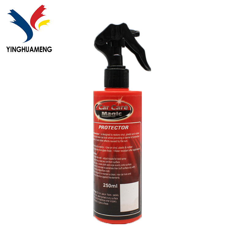 Rubber coating spray for car plastic  restore dashboard polish ingredients