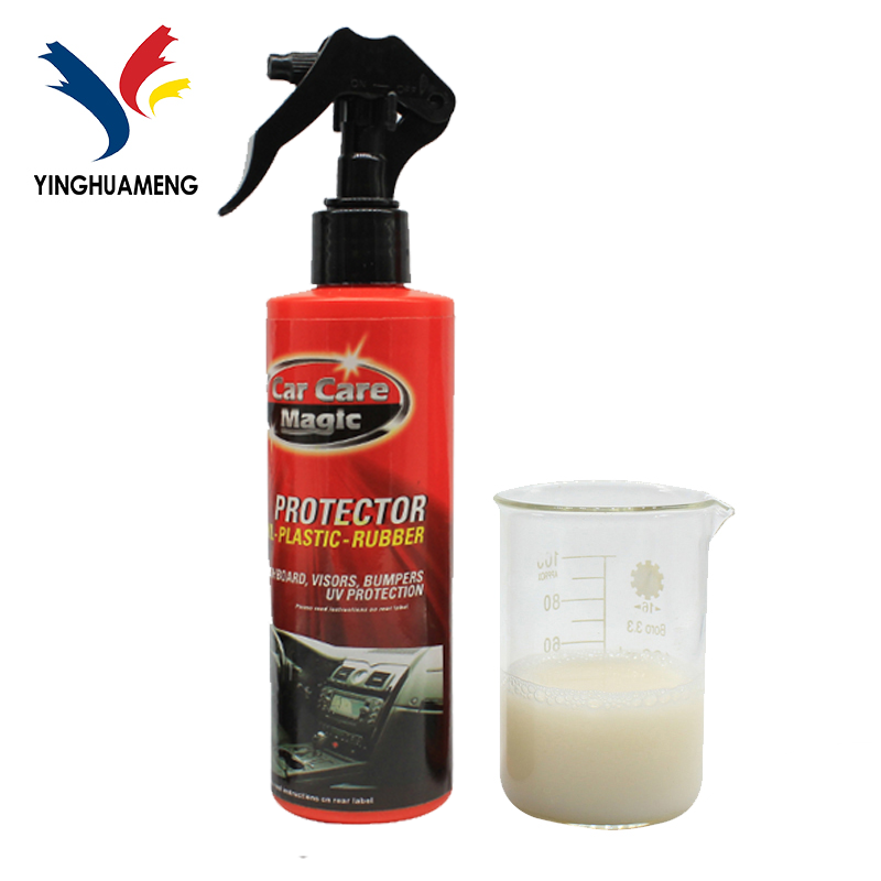 Rubber coating spray for car plastic  restore dashboard polish ingredients