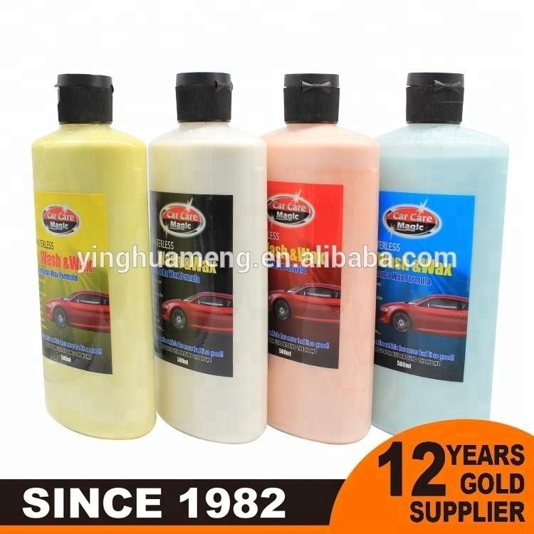 car quick cleaner waterless car wash and wax for household and car cleaning shop use