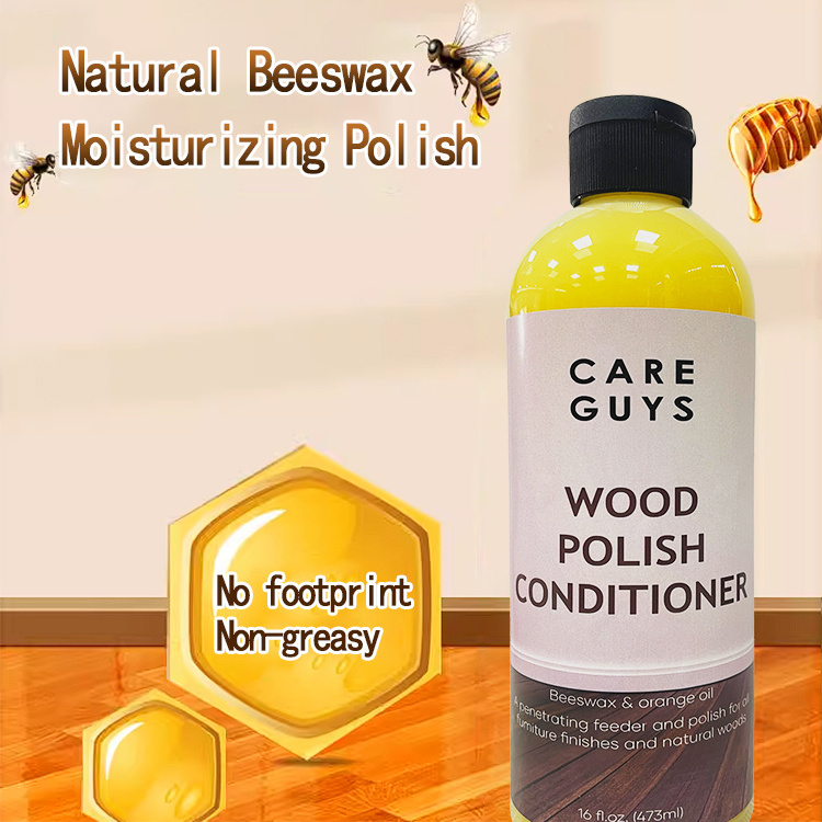 OEM Beeswax Furniture Wood Polish & Conditioner-Wood Seasoning Beeswax Oil for Wood Cleaner and Polish Furniture Restore