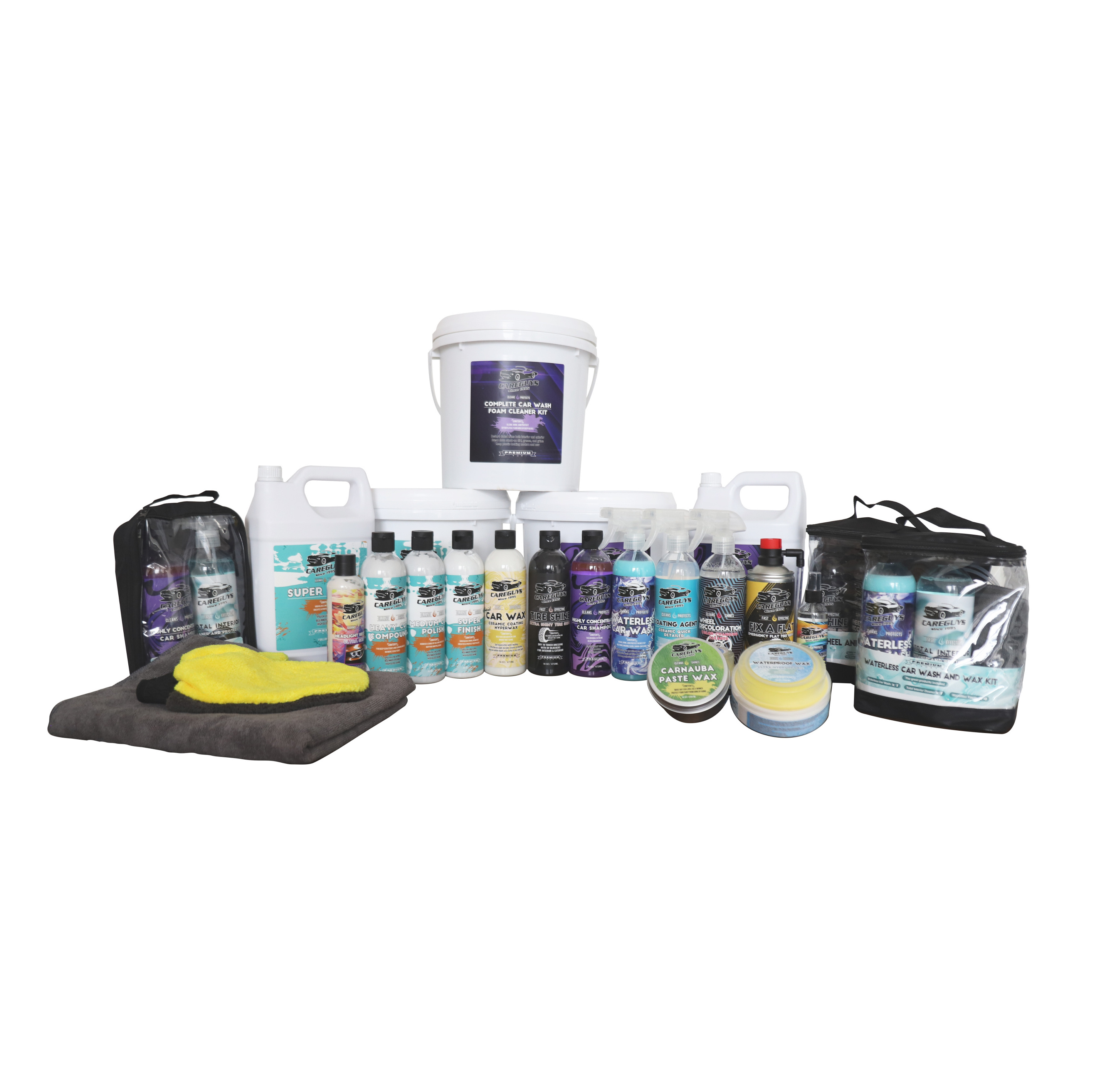 Wheel and tire detailing kit,SAFE FOR ALL FINISHES - A powerful cleaner, yet safe on all types of rims,  coated or not