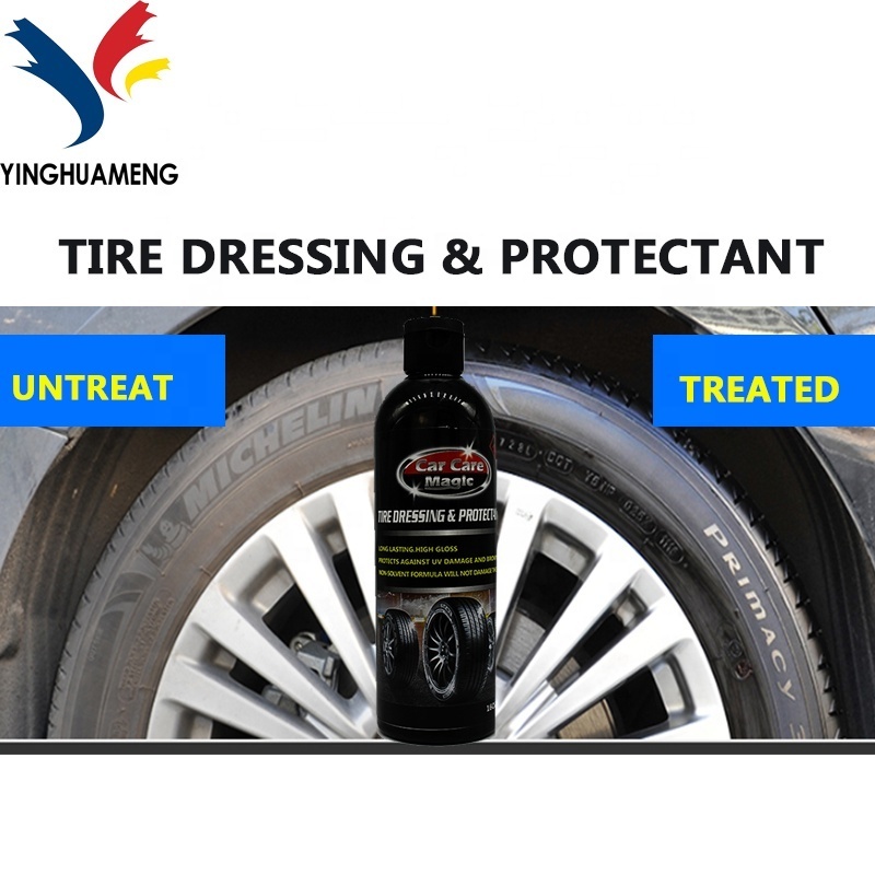 500ml car detailing product tyre protector rich silicone crease protect Anti-UV Protection Tyre Dressing tire conditioner