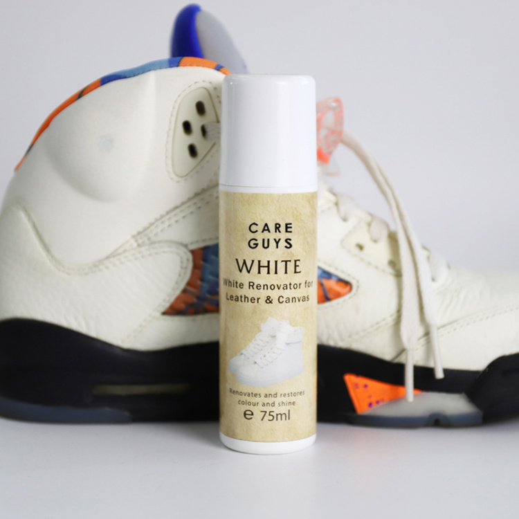 Hot Selling OEM  Shoe Repair Products White Acrylic Paint  for Leather and Canvas White Shoes Sneakers Cleaners  Shoe Polish