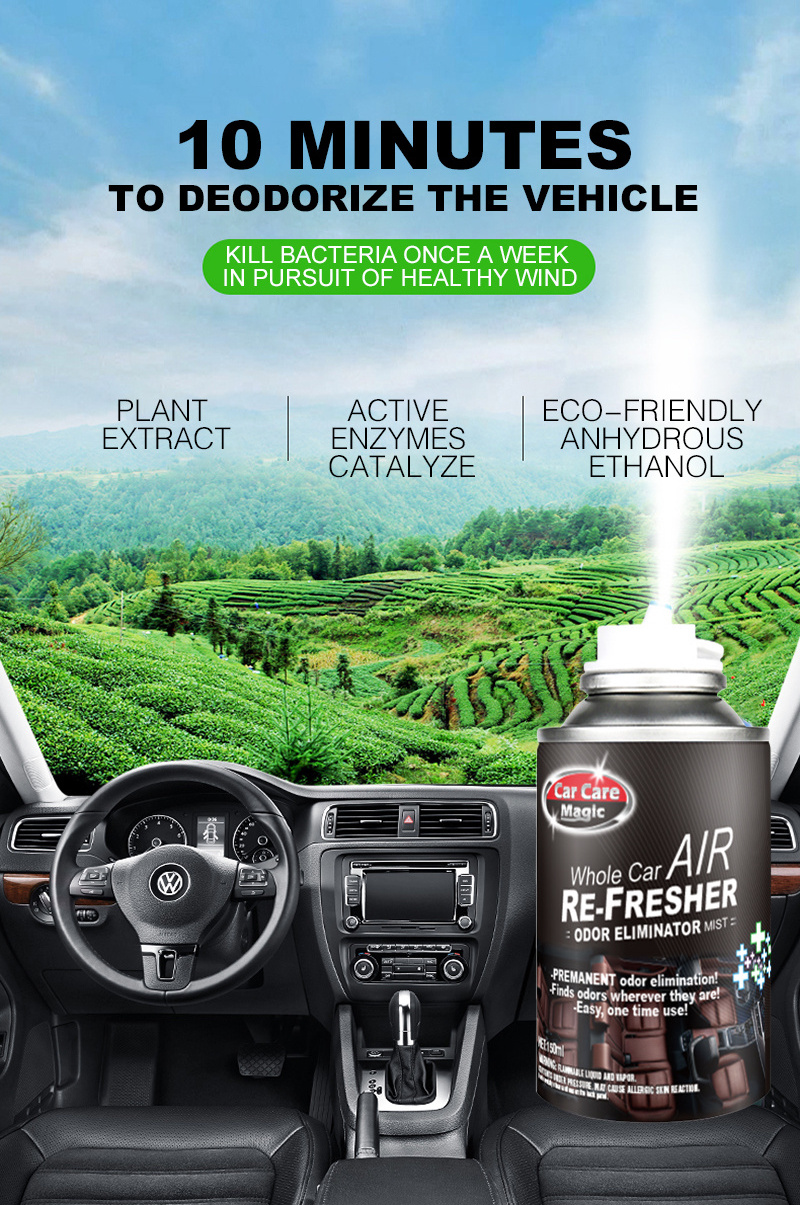 private label car  air freshener spray new car freshener   odor eliminator