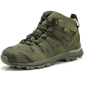 HAN WILD Wholesale men's multi-size hiking safety shoes fashion outdoor anti-skid wear-resistant sports shoes