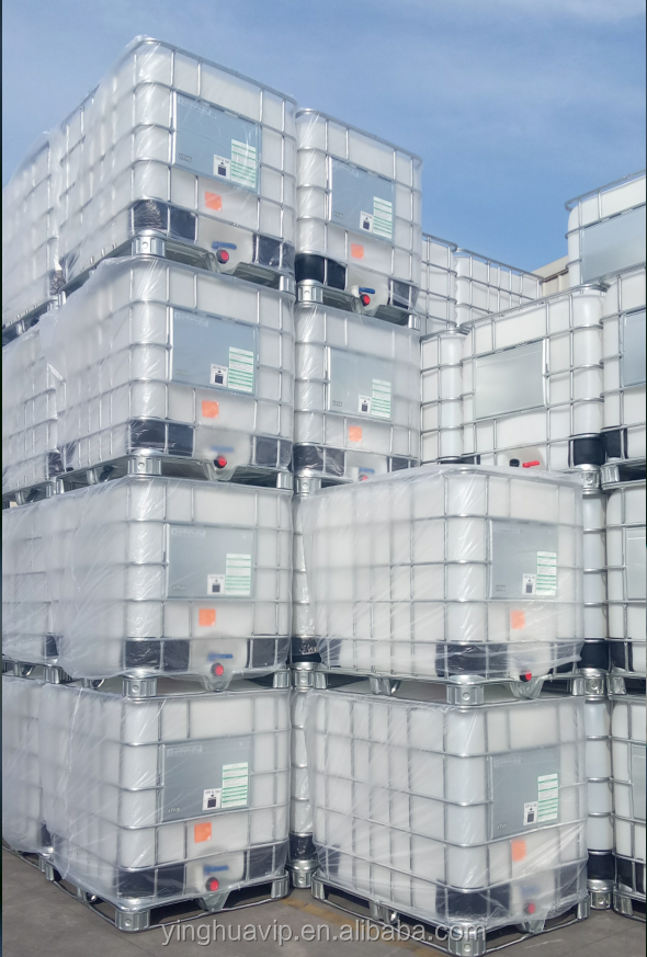 Recycling 1000 litre chemical storage totes HDPE IBC tank bulk liquid storage containers