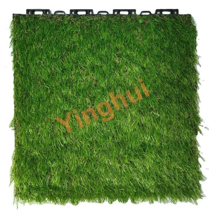 G-01 high quality golf sport turf artificial grass interlocking tiles soccer sport artificial turf suppliers