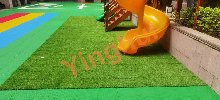 G-01 high quality golf sport turf artificial grass interlocking tiles soccer sport artificial turf suppliers