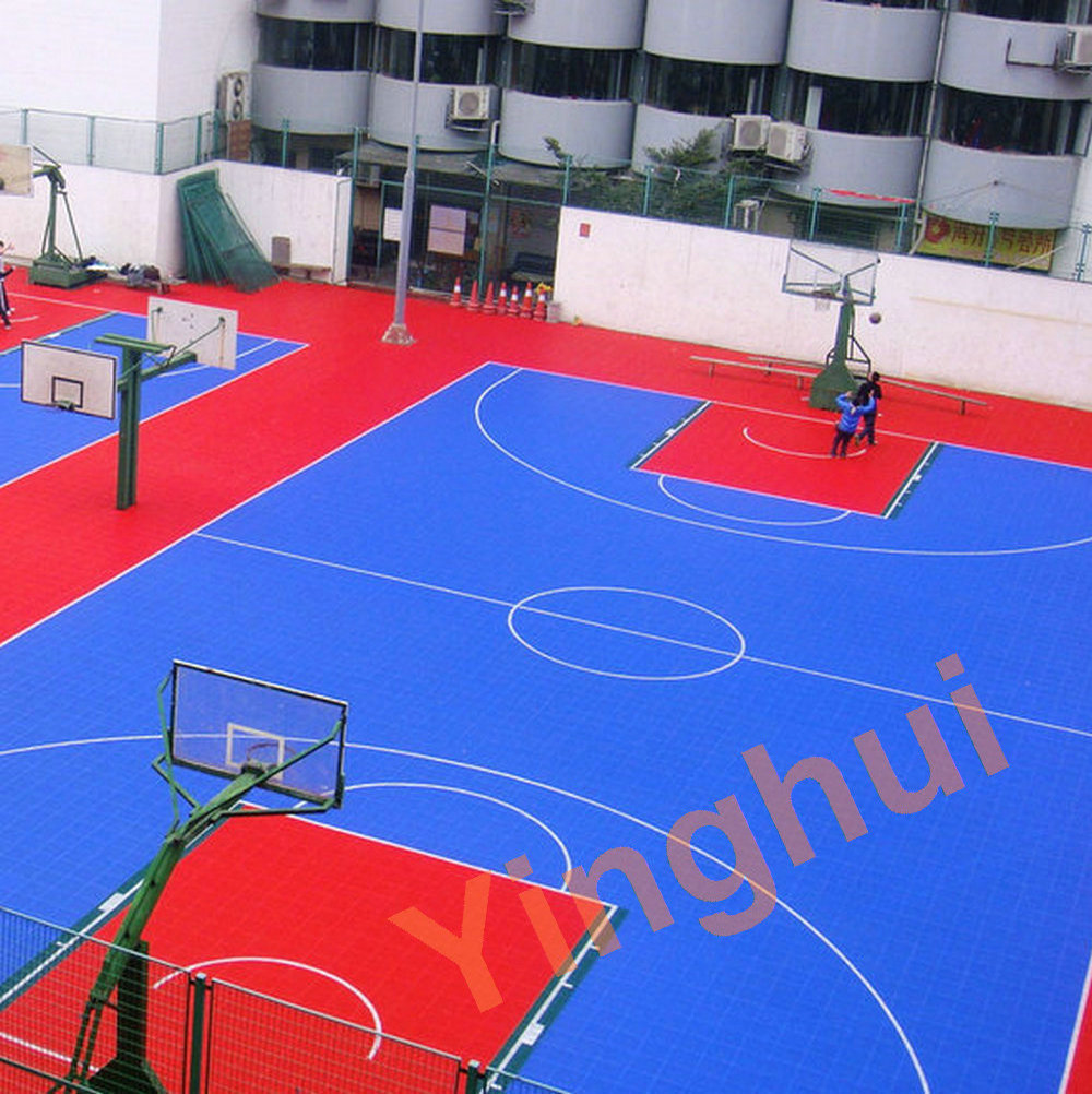 O-04  Outdoor sport flooring synthetic flooring for basketball court futsal flooring cost