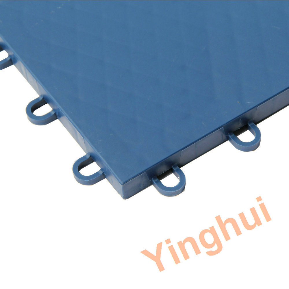 I-01 Yinghui Removable Inline Roller Hockey Plastic Flooring Surface For Indoor And Outdoor Inline Skating Floor