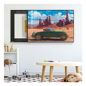 Driving Dream Car Theme Electric Meter Box Decorative Painting Personality Space Decoration