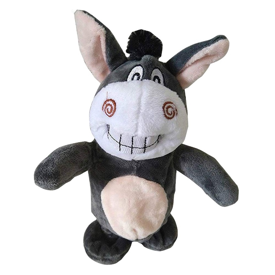 D824 Voice Recording Repeats Donkey Dancing Singing Electronic Stuffed Animal Talking and Walking and Talking Monkey Plush Toy