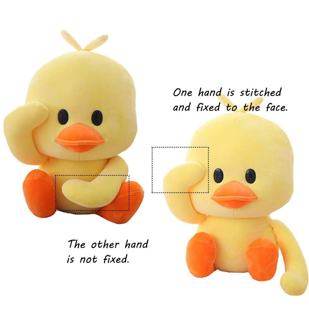 D737 Plush Duck Stuffed Animal Soft Toys Yellow Duckling Stuffed Funny Cuddly Gifts Kids Baby Wholesale Tweety Plush Toy