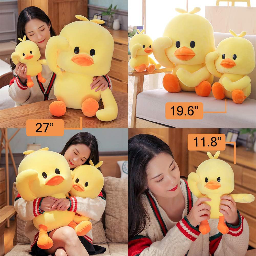 D737 Plush Duck Stuffed Animal Soft Toys Yellow Duckling Stuffed Funny Cuddly Gifts Kids Baby Wholesale Tweety Plush Toy