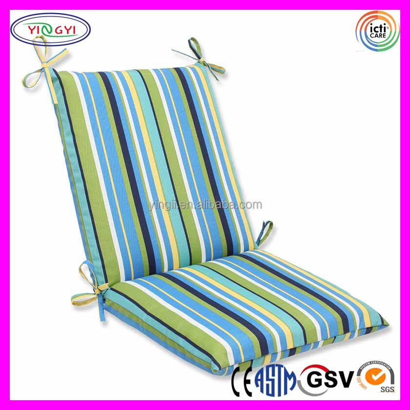 E742 Outdoor Stripe Pattern Square Cushion Garden Sets Replacement Cushion Covers Outdoor Furniture