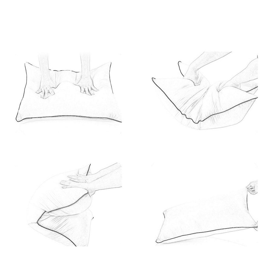 F019 Throw Pillows Insert Premium Hypoallergenic Stuffer Super Soft Microfiber Filled Decorative White Plain Cushion Wholesale