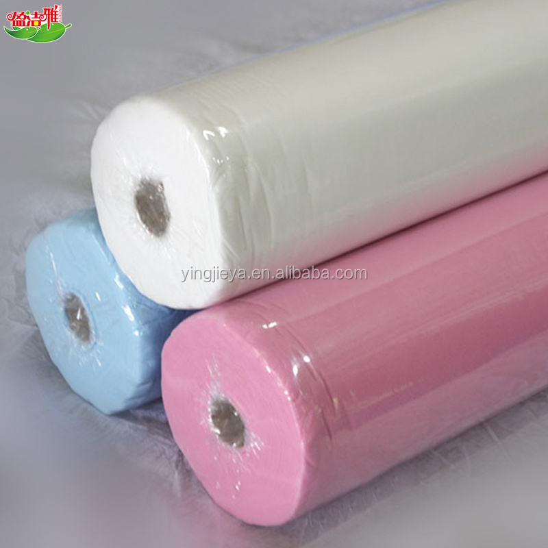 Manufacturers direct sales disposable bed sheet roll hotel travel beauty salon massage sheet roll type non-woven sheets