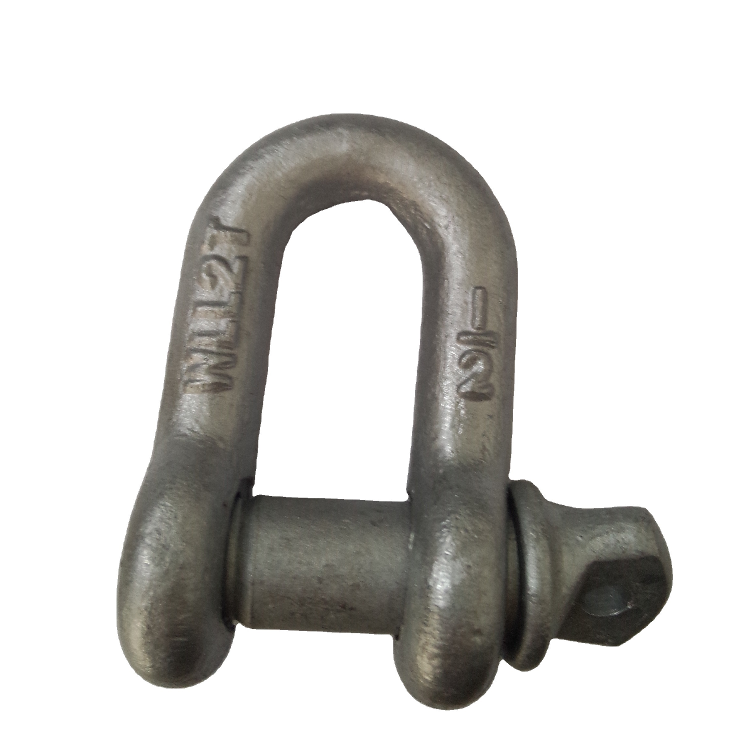 US round pin anchor shackle stainless steel bow mini shackle D shackles 10 ton