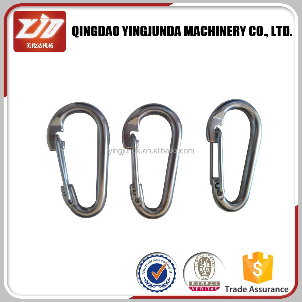 snap hook snap hook with eyelet stainless steel carabiner factory price