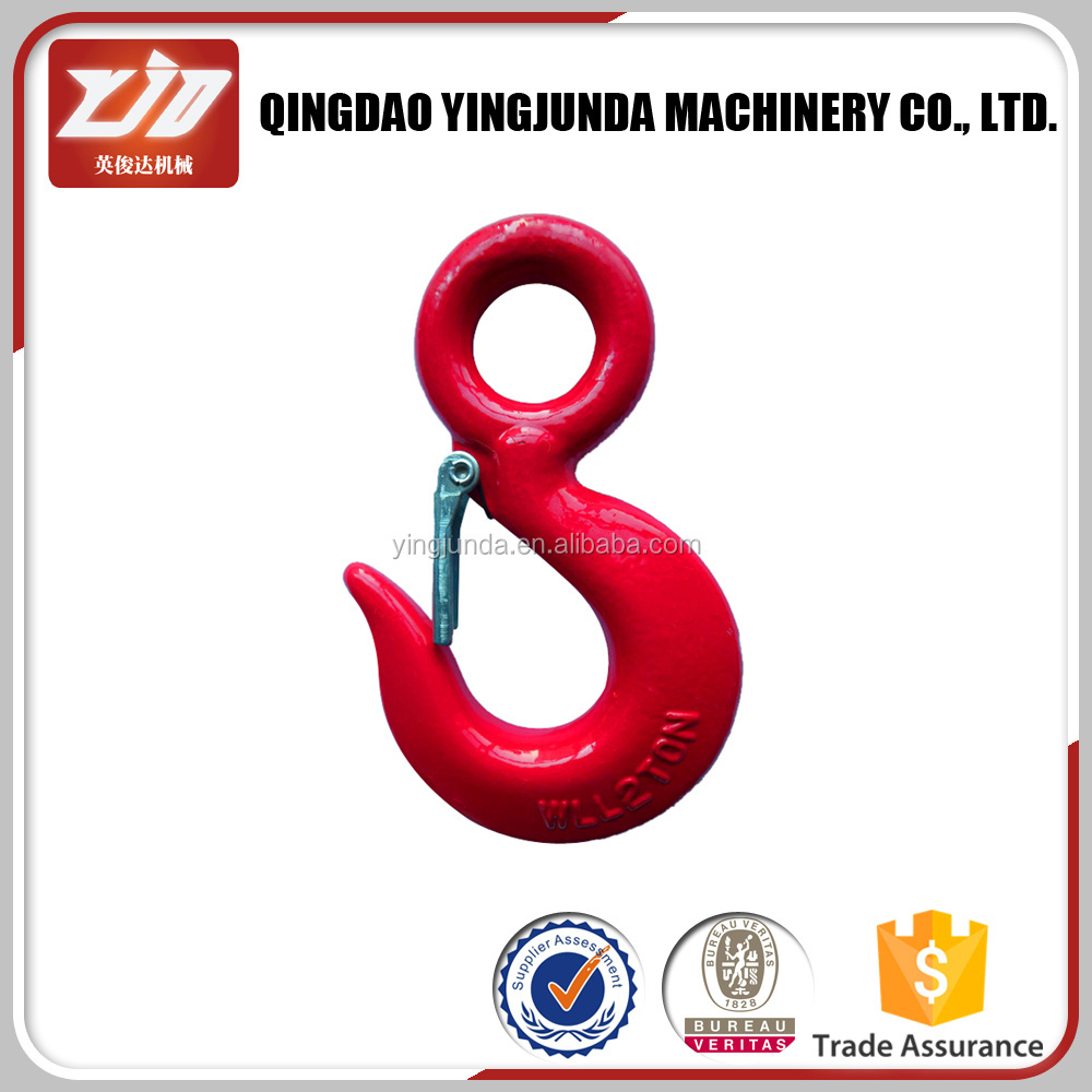 US Type 320A/C Eye Hook Hoist Hook Crane Hook with Latch