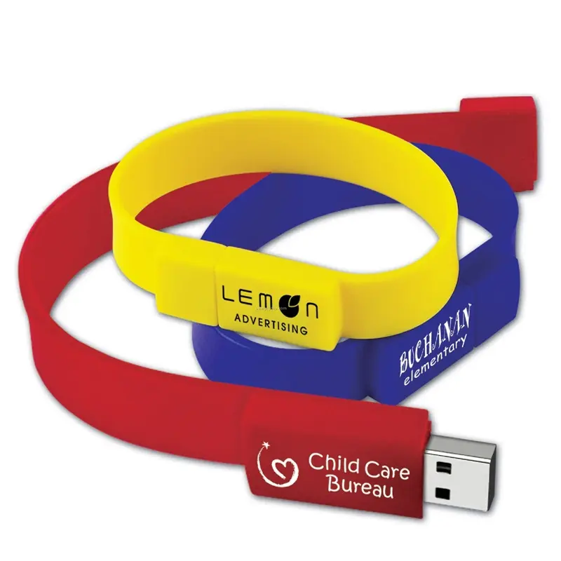 Promotion gift cle usb bracelet silicone pendrive wristband usb stick rubber flash drive 8gb 16gb 32gb usb bracelet