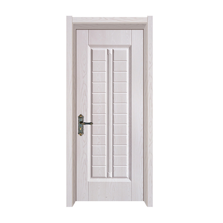 Yingkang Hign Quality Wpc Skin Door Pvc Toilet Door Middle East Bathroom Melamine Wood Door Design Supplier